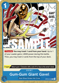 Gum-Gum Giant Gavel OP03-055 One Piece TCG