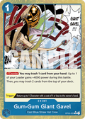 Gum-Gum Giant Gavel (Textured Foil) OP03-055_p3 One Piece TCG