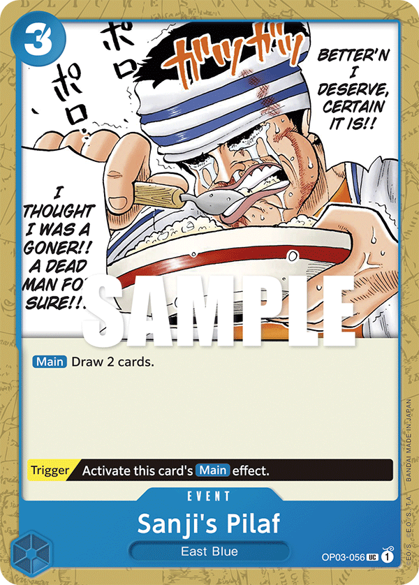 Sanji's Pilaf OP03-056 One Piece TCG