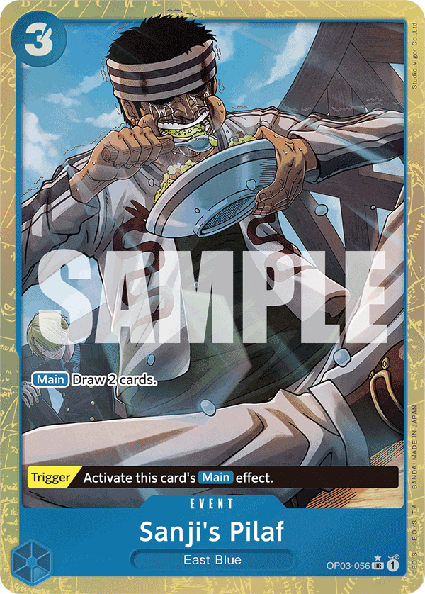 Sanji's Pilaf (Alternate Art) OP03-056_p4 One Piece TCG