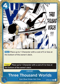 Three Thousand Worlds (Jolly Roger Foil) OP03-057_p2 One Piece TCG