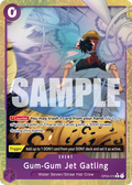 Gum-Gum Jet Gatling (Alternate Art) OP03-072_p1 One Piece TCG