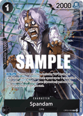 Spandam (Alternate Art) OP03-086_p1 One Piece TCG