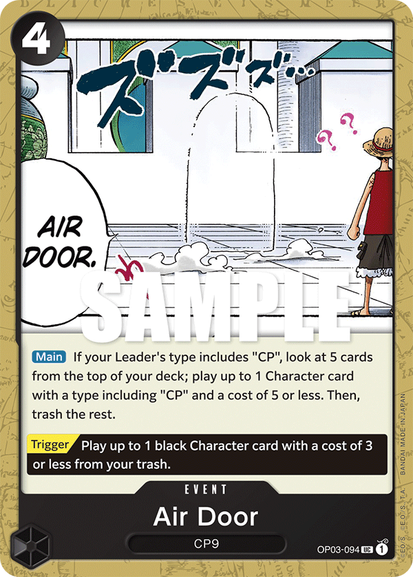 Air Door OP03-094 One Piece TCG