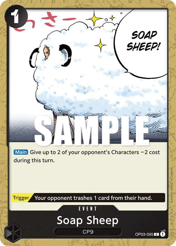 Soap Sheep OP03-095 One Piece TCG
