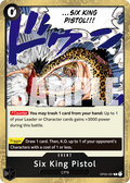 Six King Pistol (Reprint) OP03-097_r1 One Piece TCG