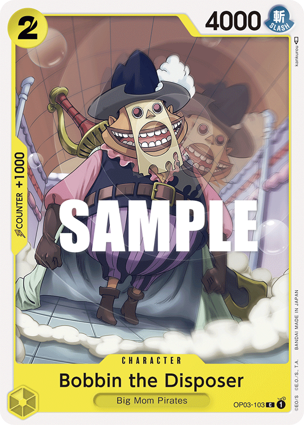 Bobbin the Disposer OP03-103 One Piece TCG