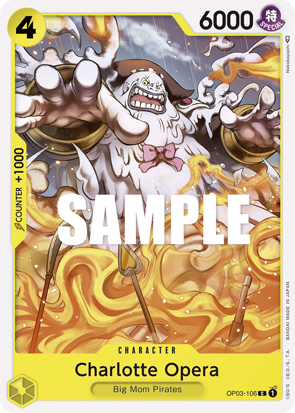 Charlotte Opera OP03-106 One Piece TCG