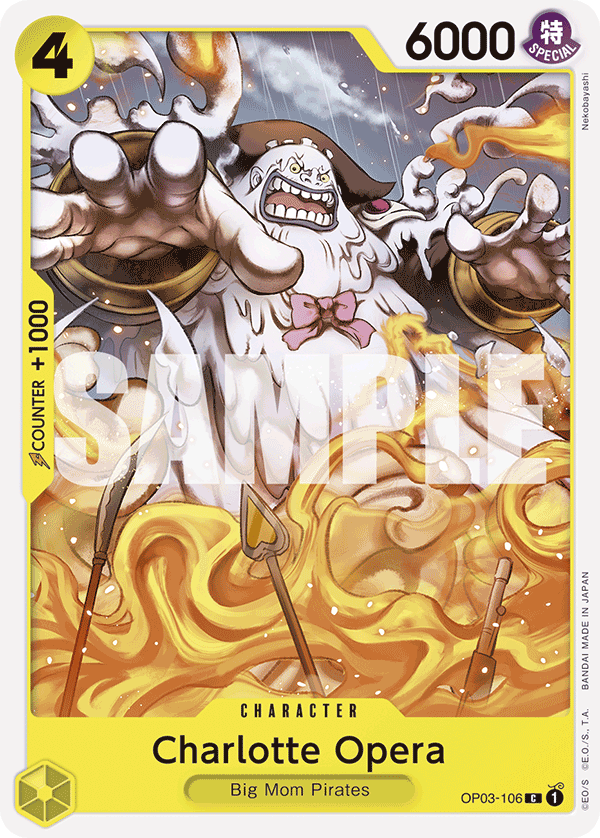 Charlotte Opera OP03-106_r1 One Piece TCG