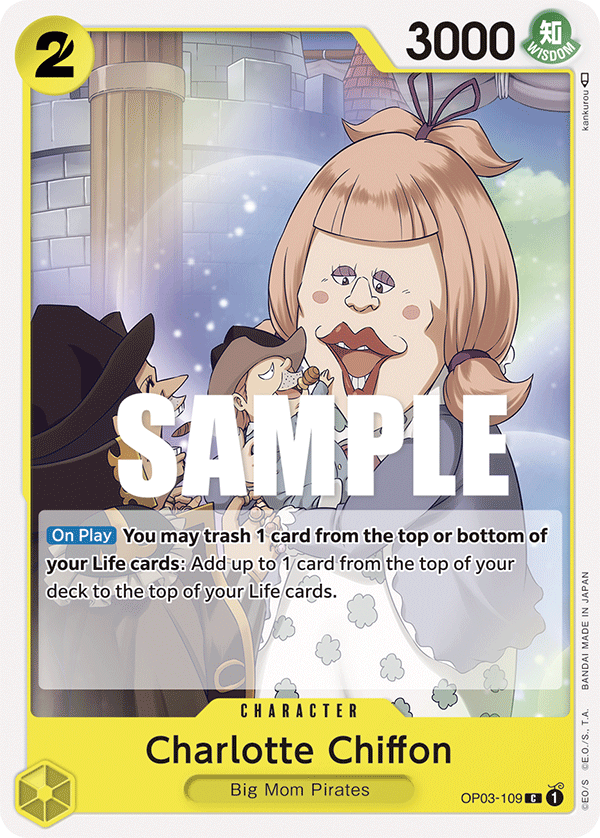 Charlotte Chiffon OP03-109 One Piece TCG