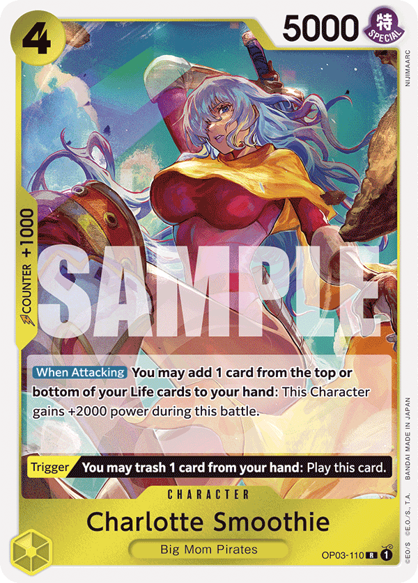Charlotte Smoothie OP03-110_r1 One Piece TCG