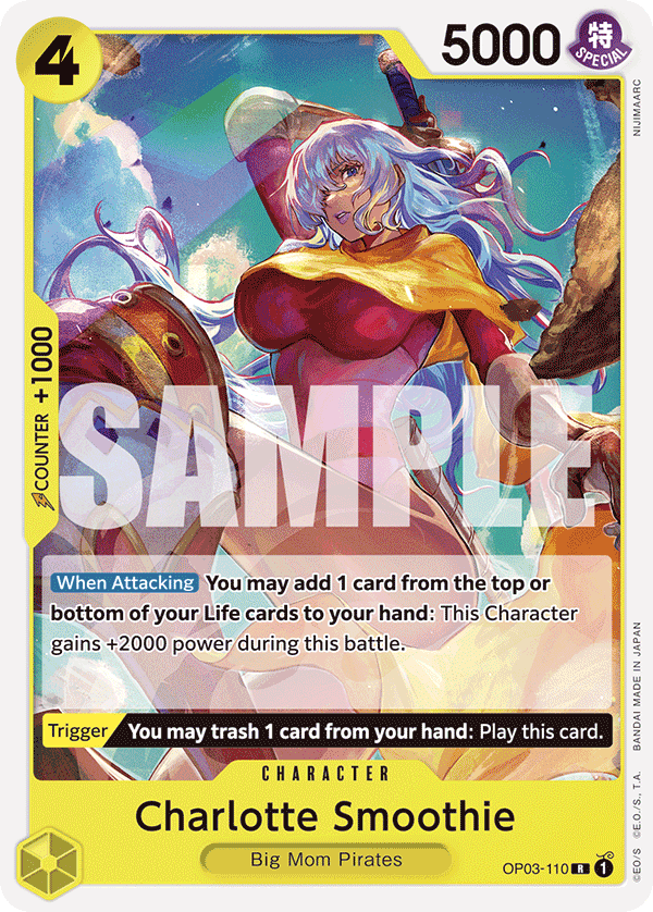 Charlotte Smoothie (Reprint) OP03-110_r2 One Piece TCG