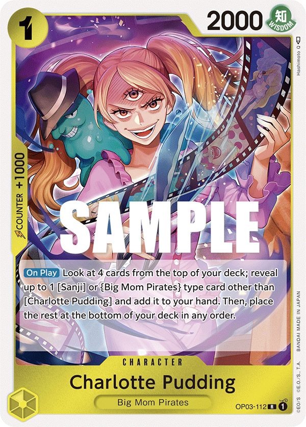 Charlotte Pudding OP03-112 One Piece TCG