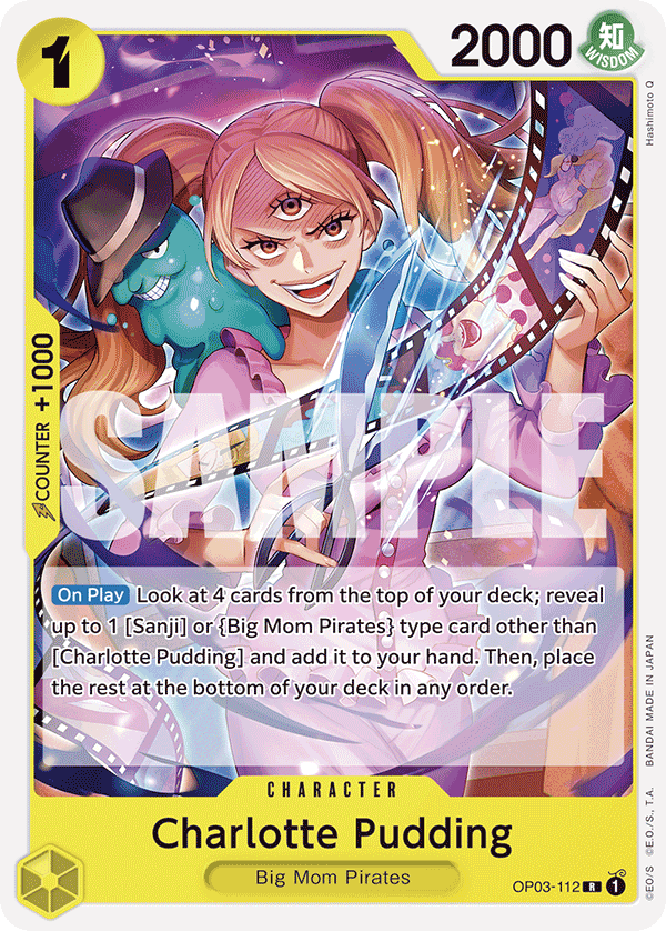 Charlotte Pudding (OP03-112) OP03-112_r1 One Piece TCG