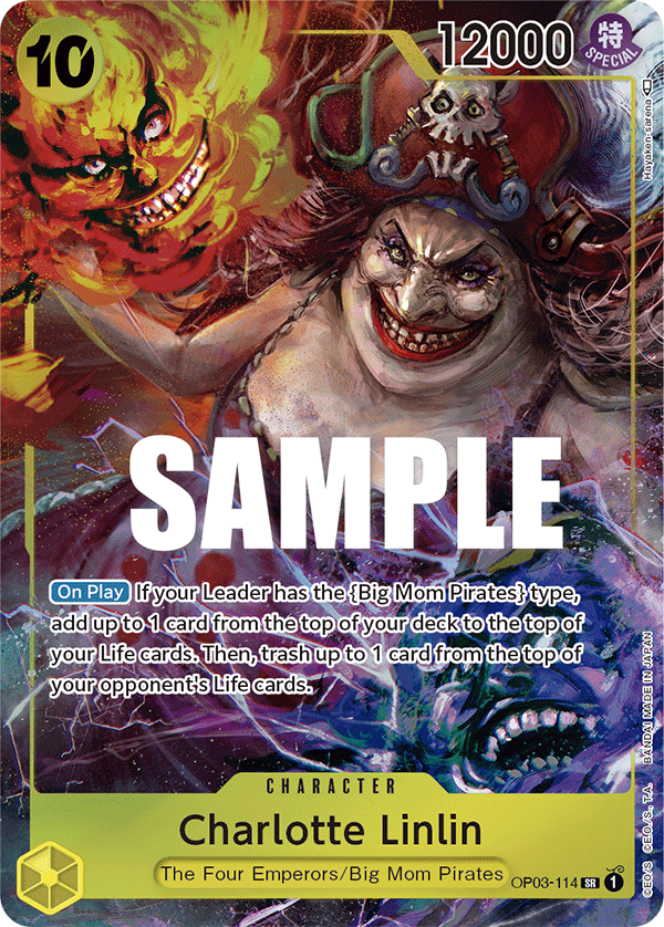 Charlotte Linlin (114) (Alternate Art) OP03-114_p1 One Piece TCG