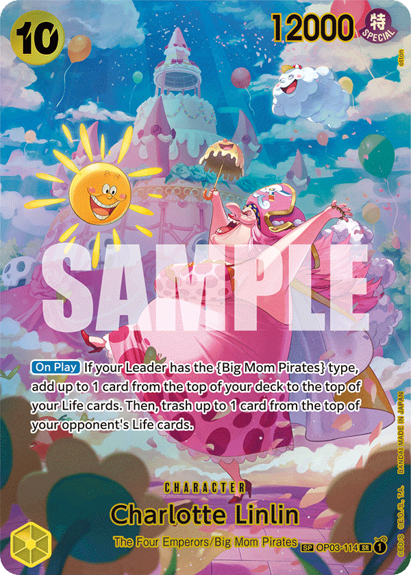 Charlotte Linlin (SP) OP03-114_p2 One Piece TCG