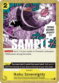 Ikoku Sovereignty OP03-118 One Piece TCG