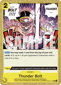 Thunder Bolt OP03-121_r2 One Piece TCG