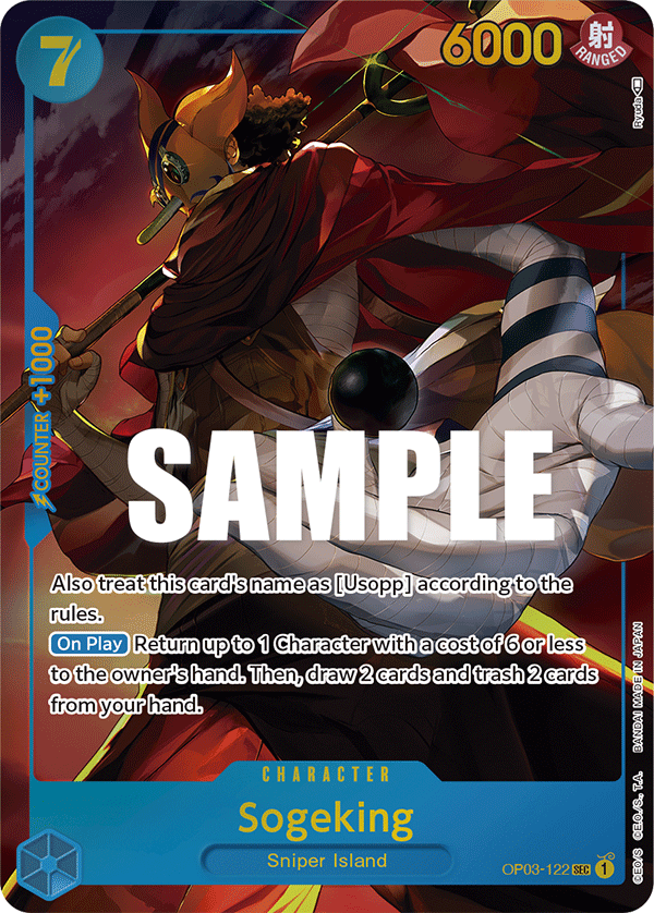 Sogeking (Alternate Art) OP03-122_p1 One Piece TCG