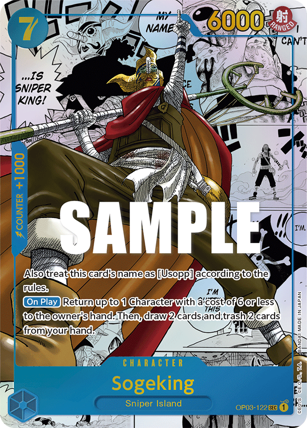 Sogeking (Alternate Art) (Manga) OP03-122_p2 One Piece TCG