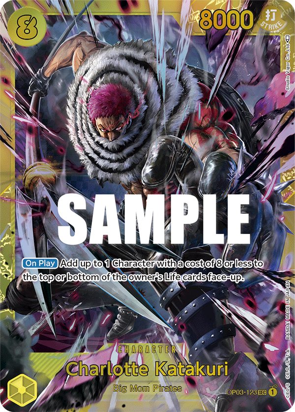 Charlotte Katakuri (123) OP03-123 One Piece TCG