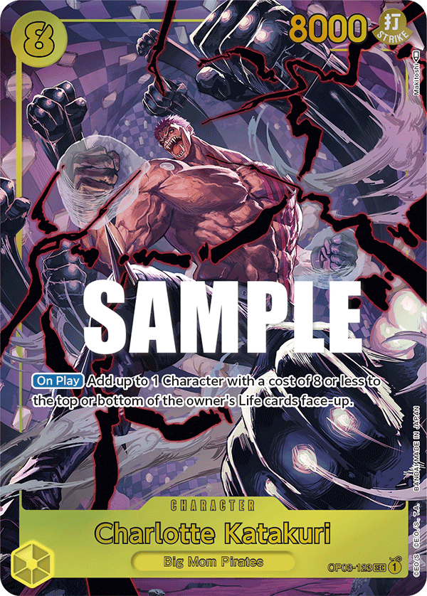 Charlotte Katakuri (123) (Alternate Art) OP03-123_p1 One Piece TCG