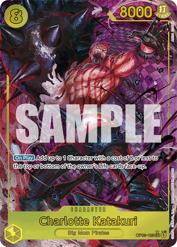 Charlotte Katakuri (Alternate Art) OP03-123_p4 One Piece TCG