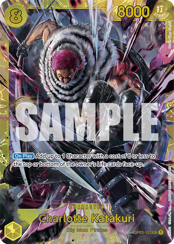 Charlotte Katakuri (Reprint) OP03-123_r1 One Piece TCG