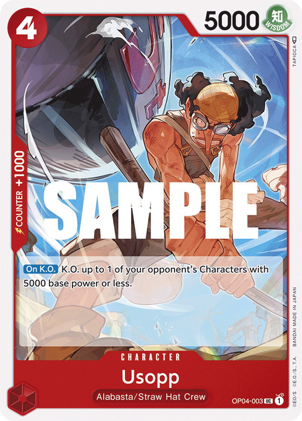 Usopp OP04-003 One Piece TCG