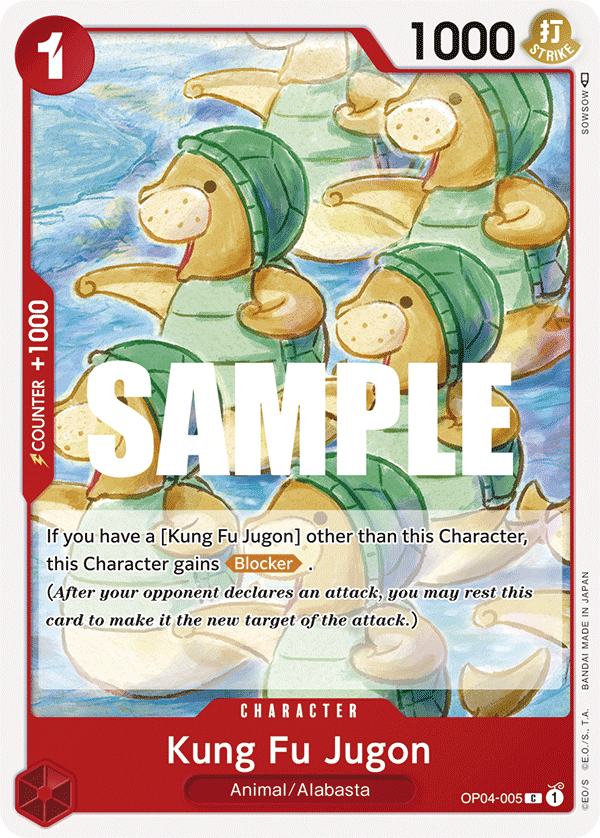 Kung Fu Jugon OP04-005 One Piece TCG