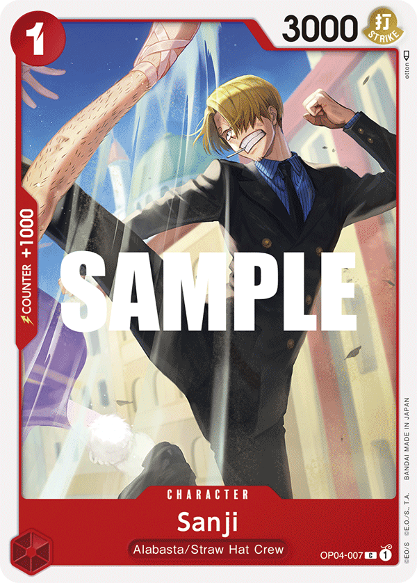 Sanji (007) OP04-007 One Piece TCG