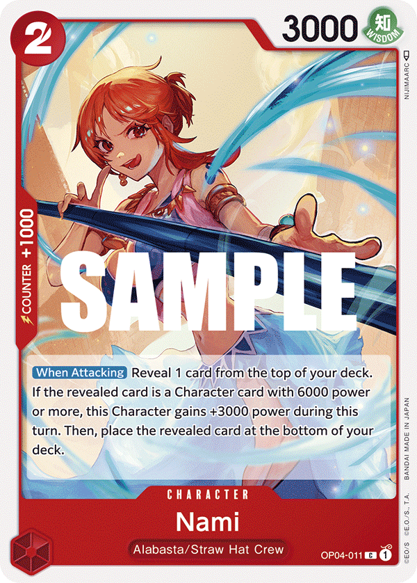 Nami OP04-011 One Piece TCG
