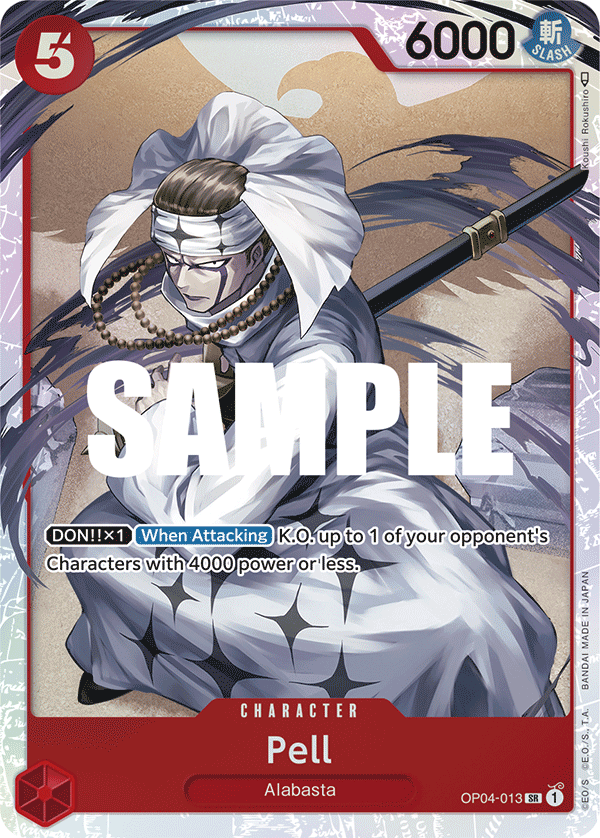 Pell OP04-013 One Piece TCG