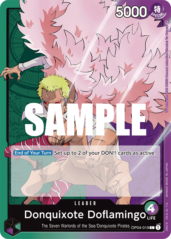 Donquixote Doflamingo (019) OP04-019 One Piece TCG