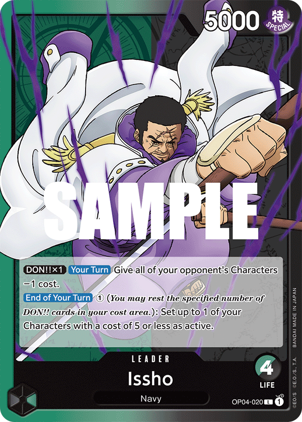 Issho OP04-020 One Piece TCG
