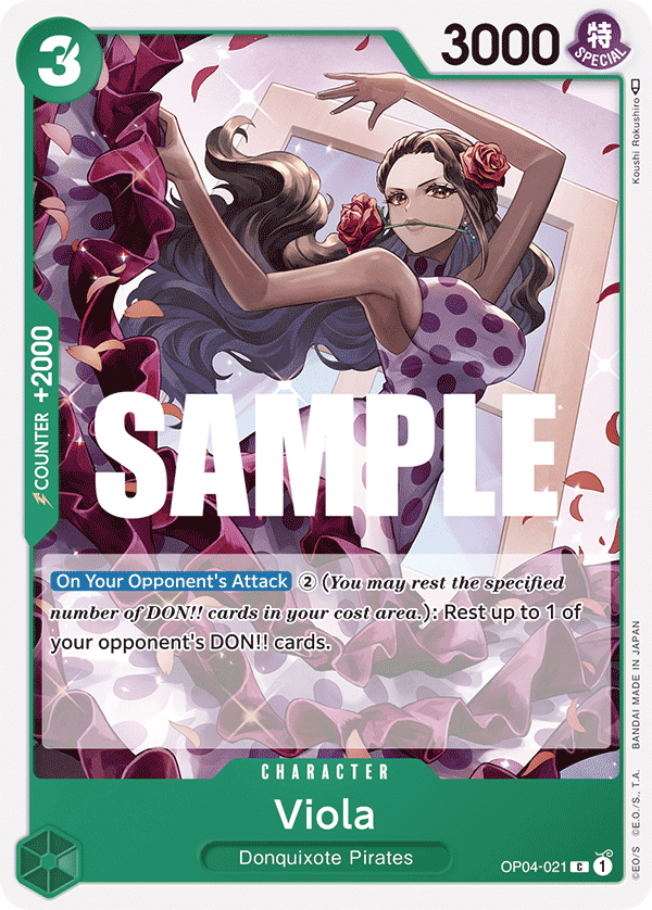 Viola OP04-021 One Piece TCG