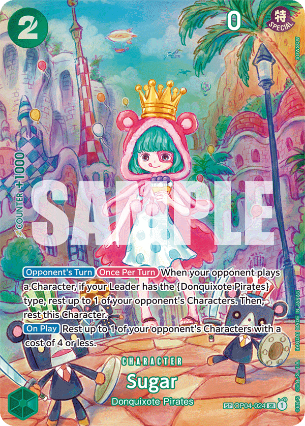 Sugar (SP) OP04-024_p2 One Piece TCG