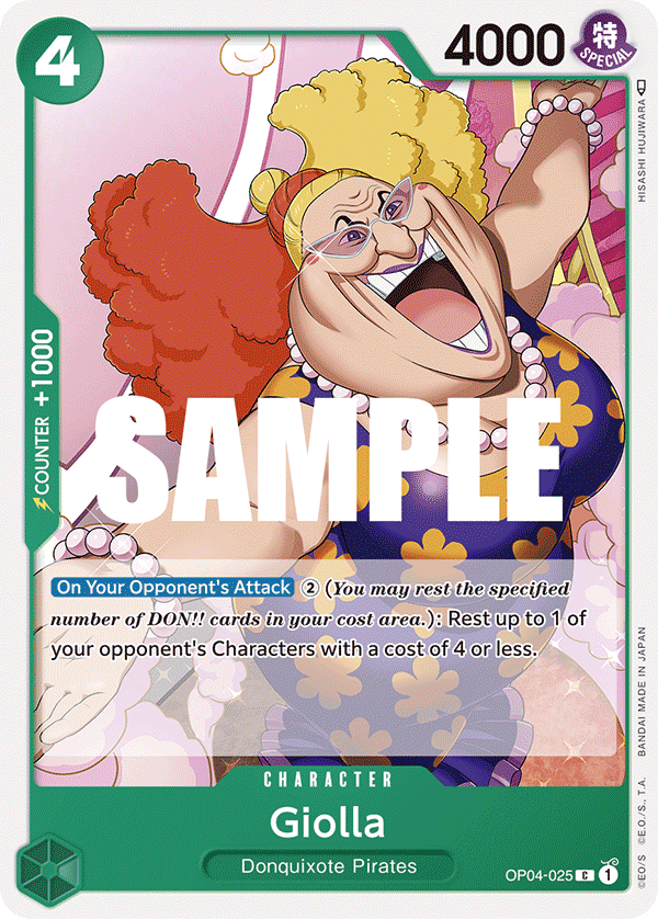 Giolla OP04-025 One Piece TCG