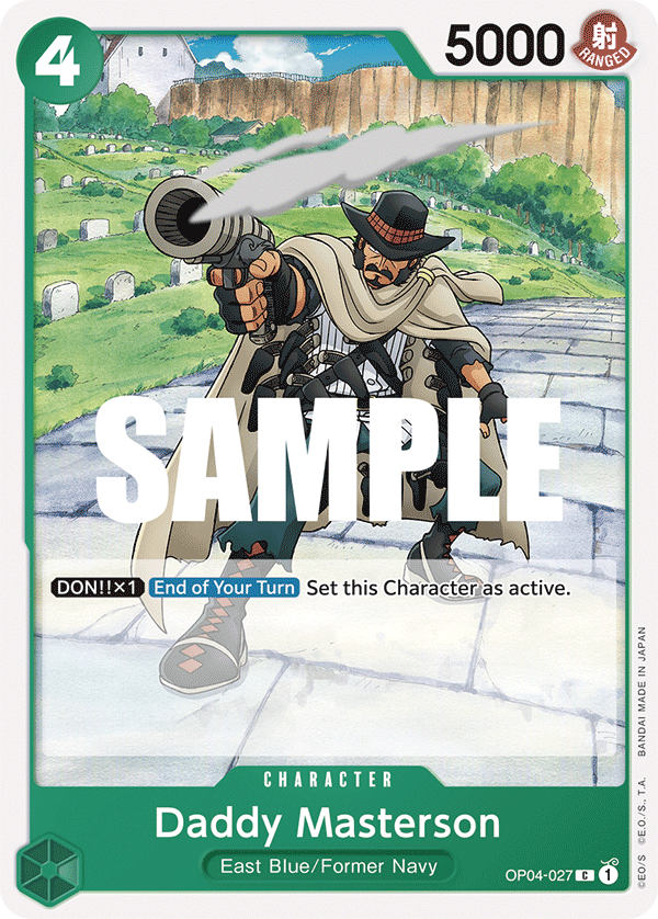 Daddy Masterson OP04-027 One Piece TCG