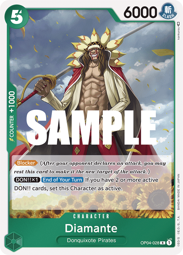 Diamante OP04-028 One Piece TCG