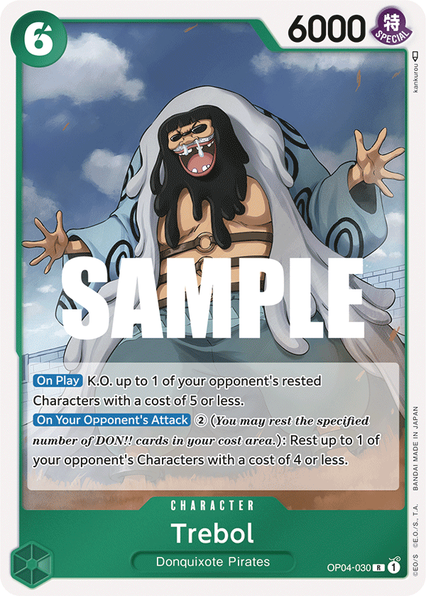 Trebol OP04-030 One Piece TCG