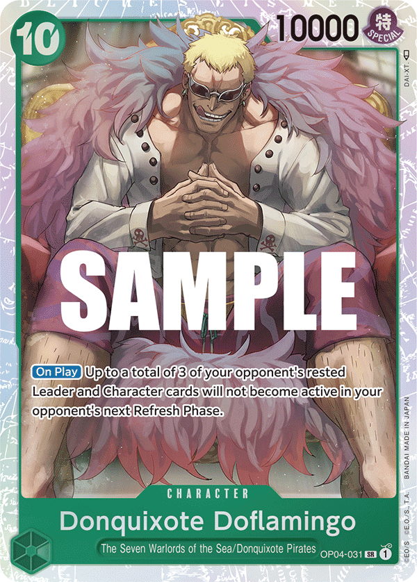 Donquixote Doflamingo (031) OP04-031 One Piece TCG