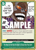 The Weak Do Not Have the Right to Choose How They Die!!! OP04-038 One Piece TCG