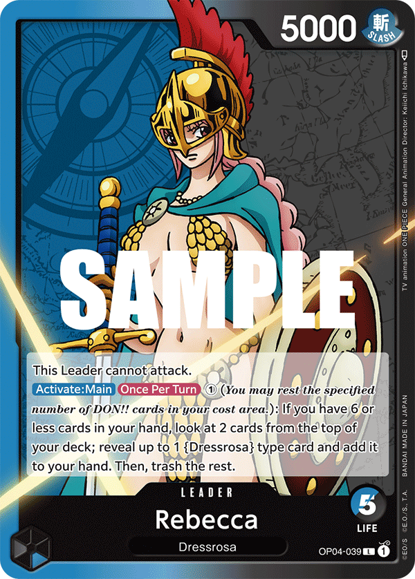 Rebecca (039) OP04-039 One Piece TCG