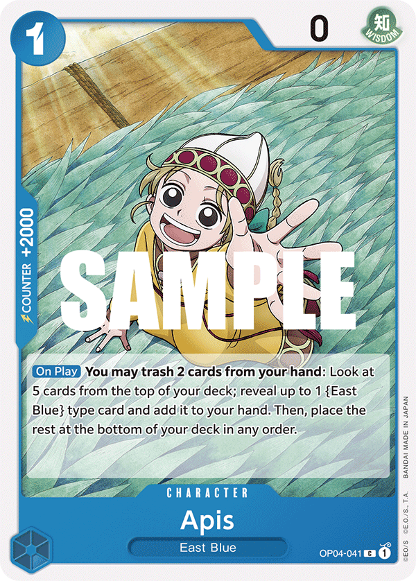 Apis OP04-041 One Piece TCG