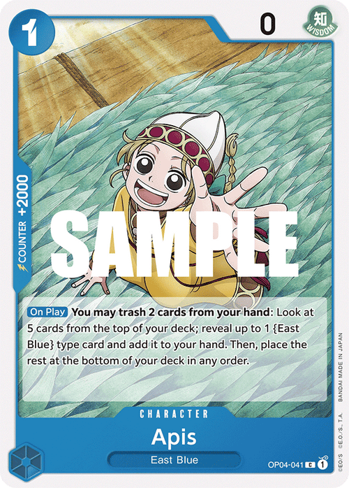 Apis OP04-041 One Piece TCG