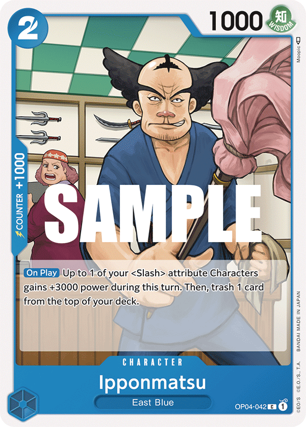 Ipponmatsu OP04-042 One Piece TCG