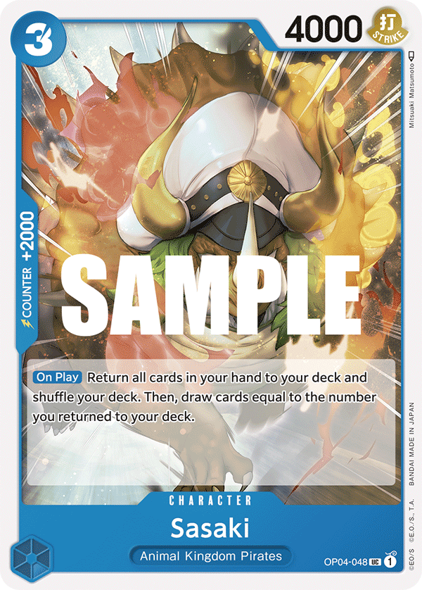 Sasaki OP04-048 One Piece TCG