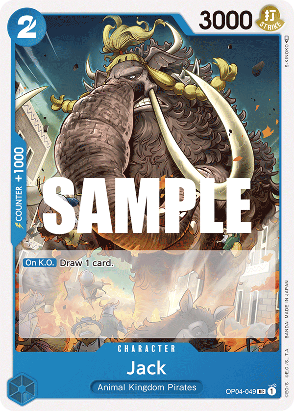 Jack OP04-049 One Piece TCG