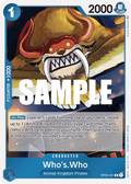 Who's.Who OP04-051 One Piece TCG